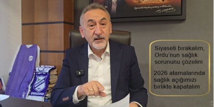 CHP’li Adıgüzel: "Ordulunun Canı Can Değil mi?"